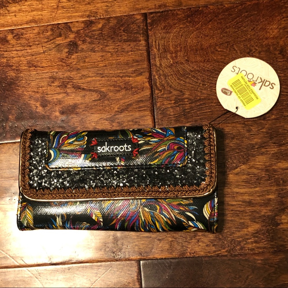 Sakroots trifold wallet